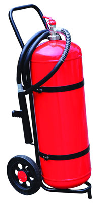 trolley fire extinguisher